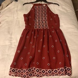 Printed mini dress!